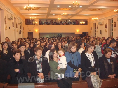 عائلة الصوفانية في شفاعمرو تلتقي السورية ميرنا الاخرس في الاردن