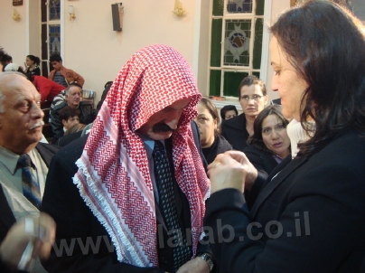 عائلة الصوفانية في شفاعمرو تلتقي السورية ميرنا الاخرس في الاردن